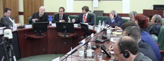 Diskussion in der Kaliningrader Duma